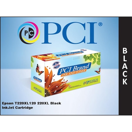 Pci Epson T220Xl120 220Xl Black Ink